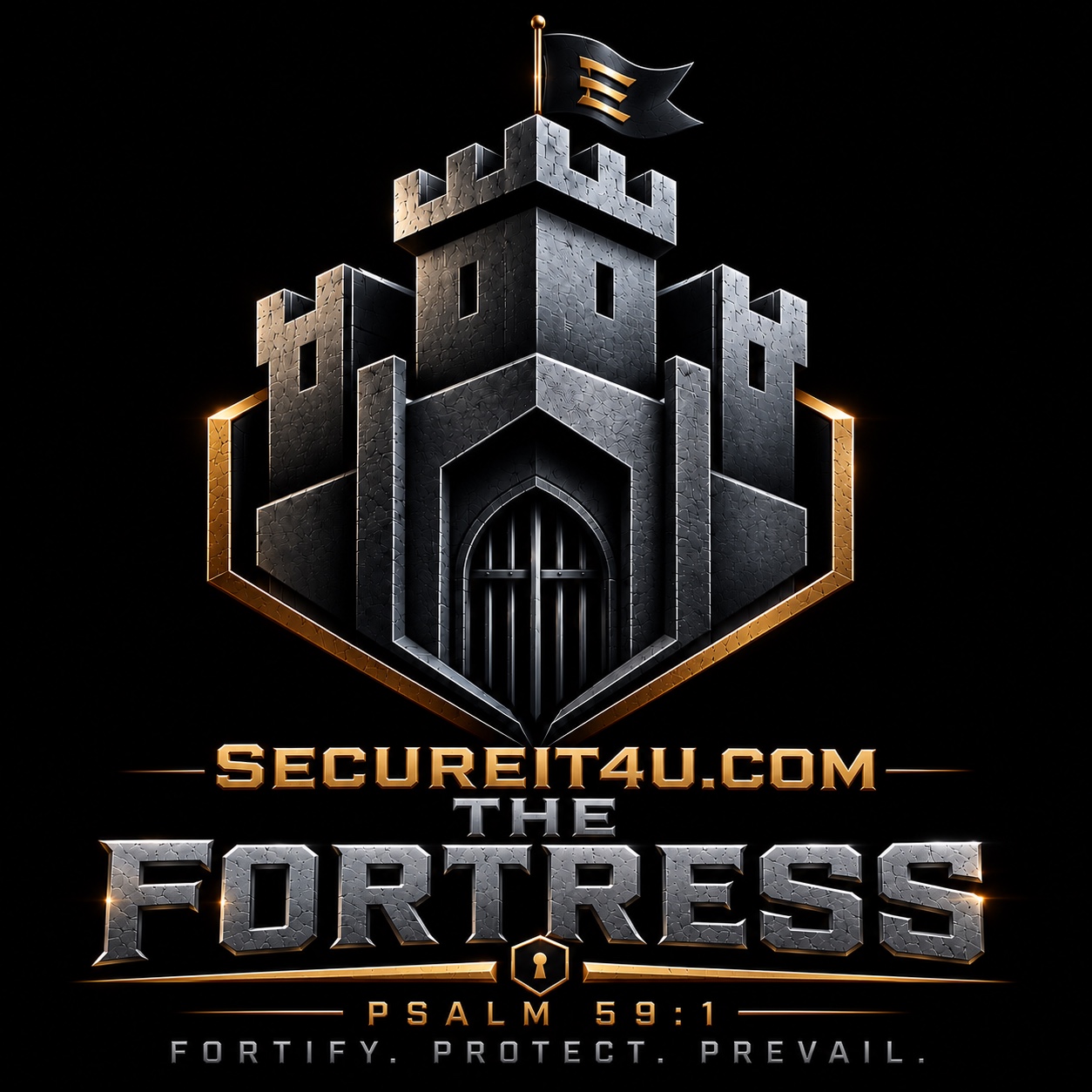 SecureIT4U.com The Fortress emblem