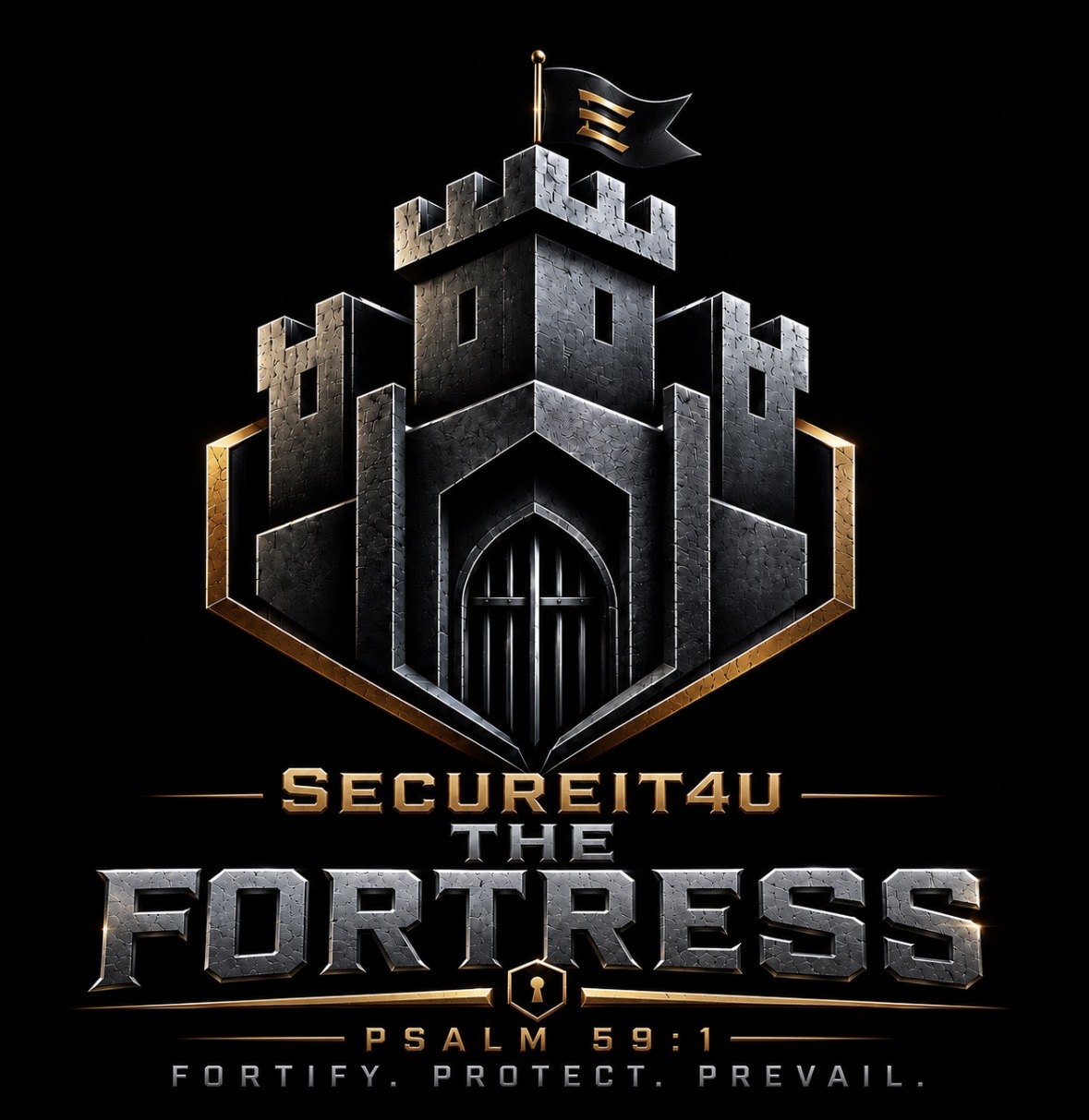 SecureIT4U The Fortress emblem